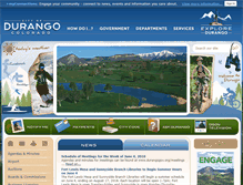 Tablet Screenshot of durangogov.org